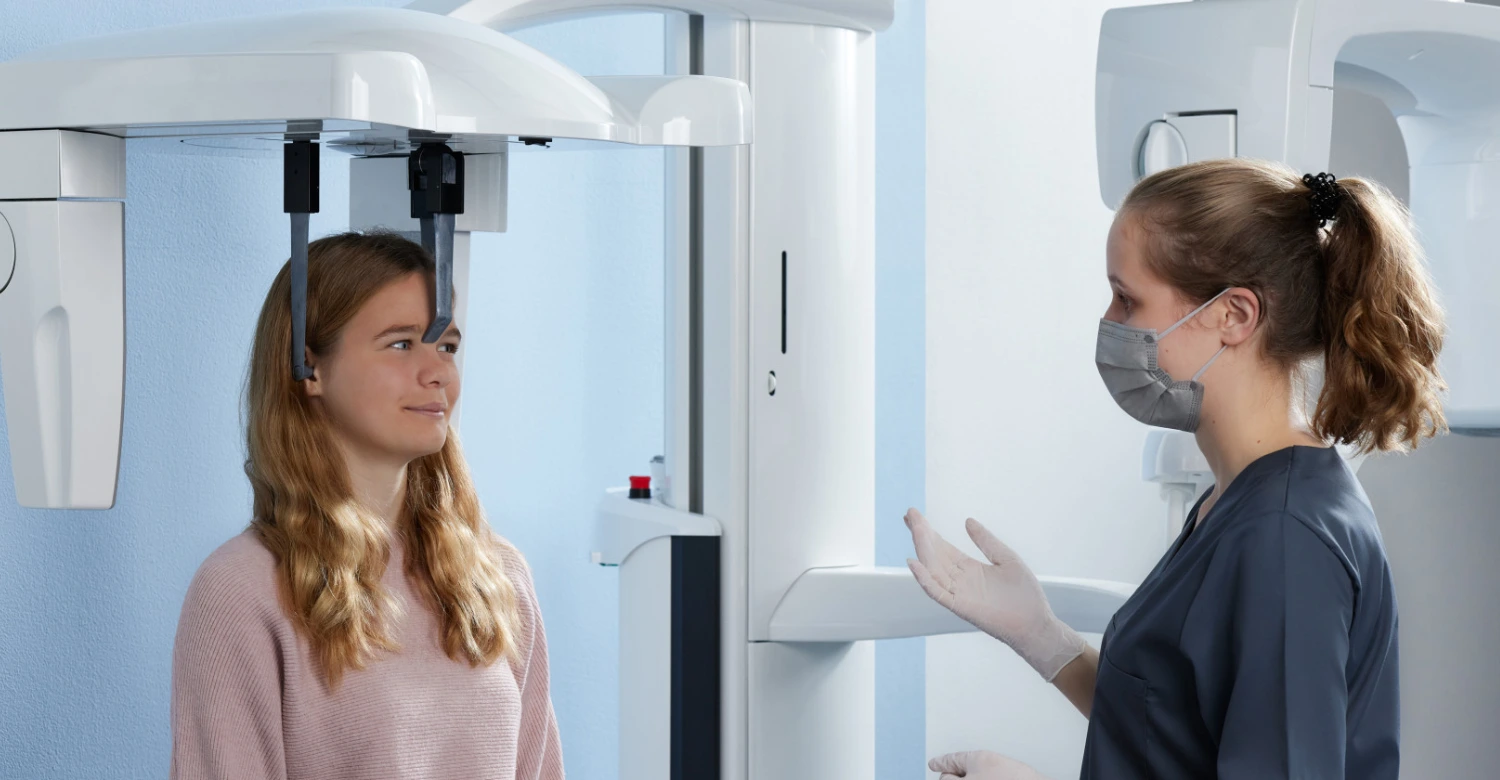cephalometric x ray machine static